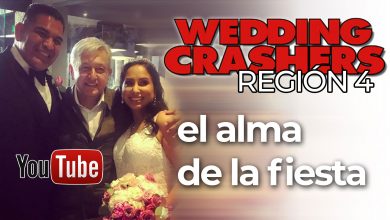 Andrés Manuel no tuvo mejor idea que aterrizar de sorpresa en una boda que se llevaba a cabo en el Hotel Lucerna de Tijuana