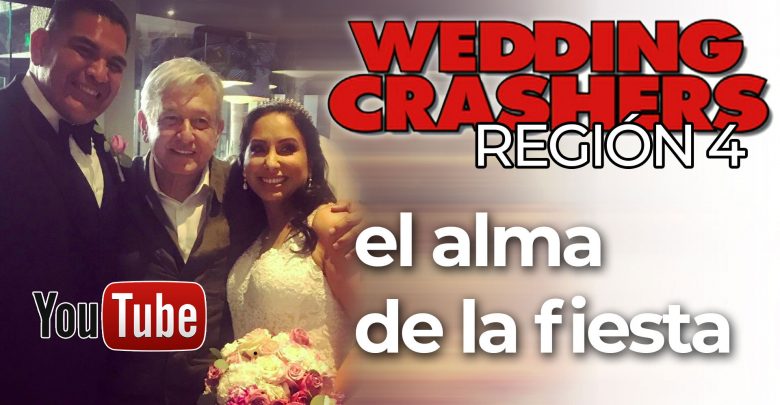 Andrés Manuel no tuvo mejor idea que aterrizar de sorpresa en una boda que se llevaba a cabo en el Hotel Lucerna de Tijuana