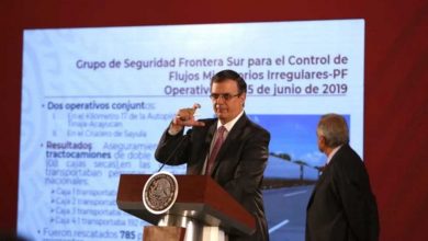 Marcelo Ebrard, titular de la Secretaría de Relaciones Exteriores