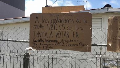 Los funcionarios de casilla reportaron que no pudieron localizar a la presidenta, quien tiene consigo 700 boletas electorales.