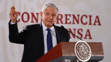 El presidente López Obrador