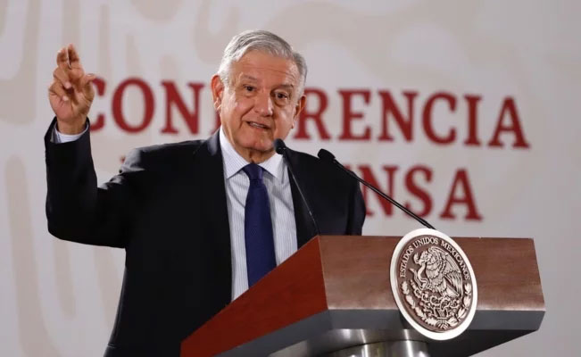 El presidente López Obrador